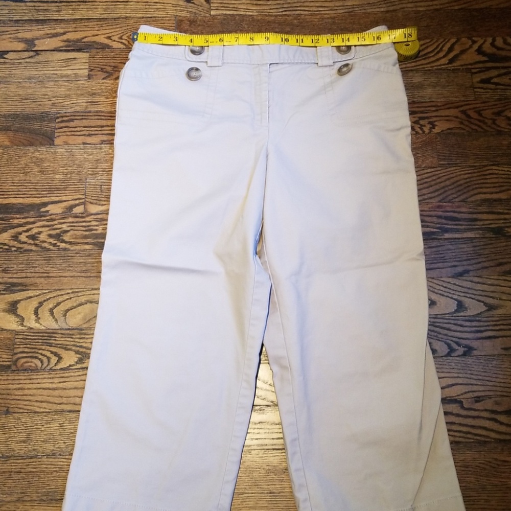 Khaki Ankle Pants